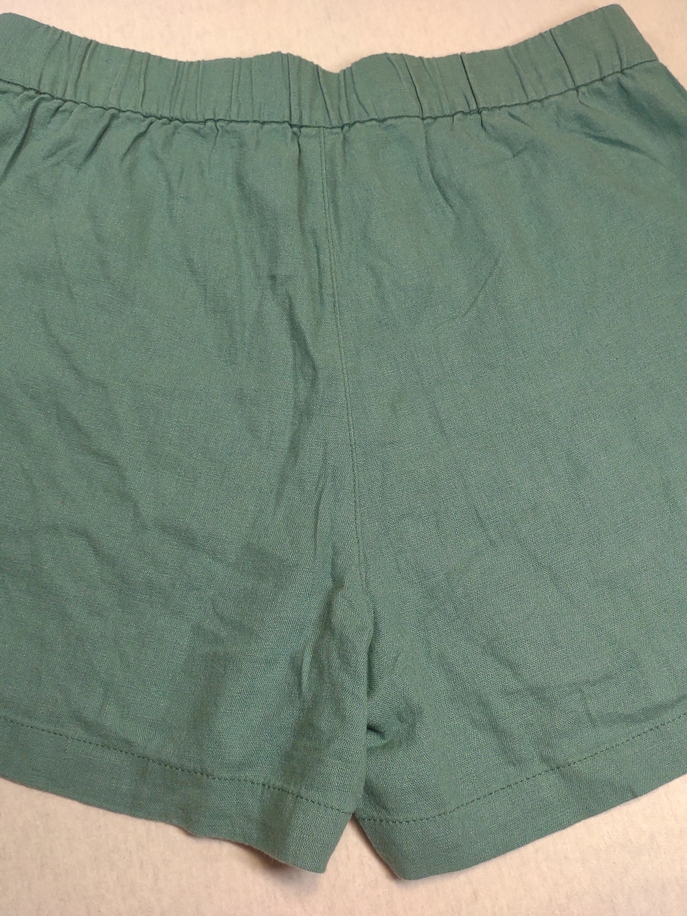 NWT J.Crew Beautifully Seaside Shorts| Linen Cotton Blend Oversized| Green| XS - Picture 7 of 9